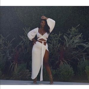 White Sonya bees 2 piece set